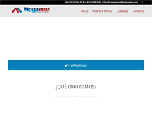 Tablet Screenshot of mogamex.com